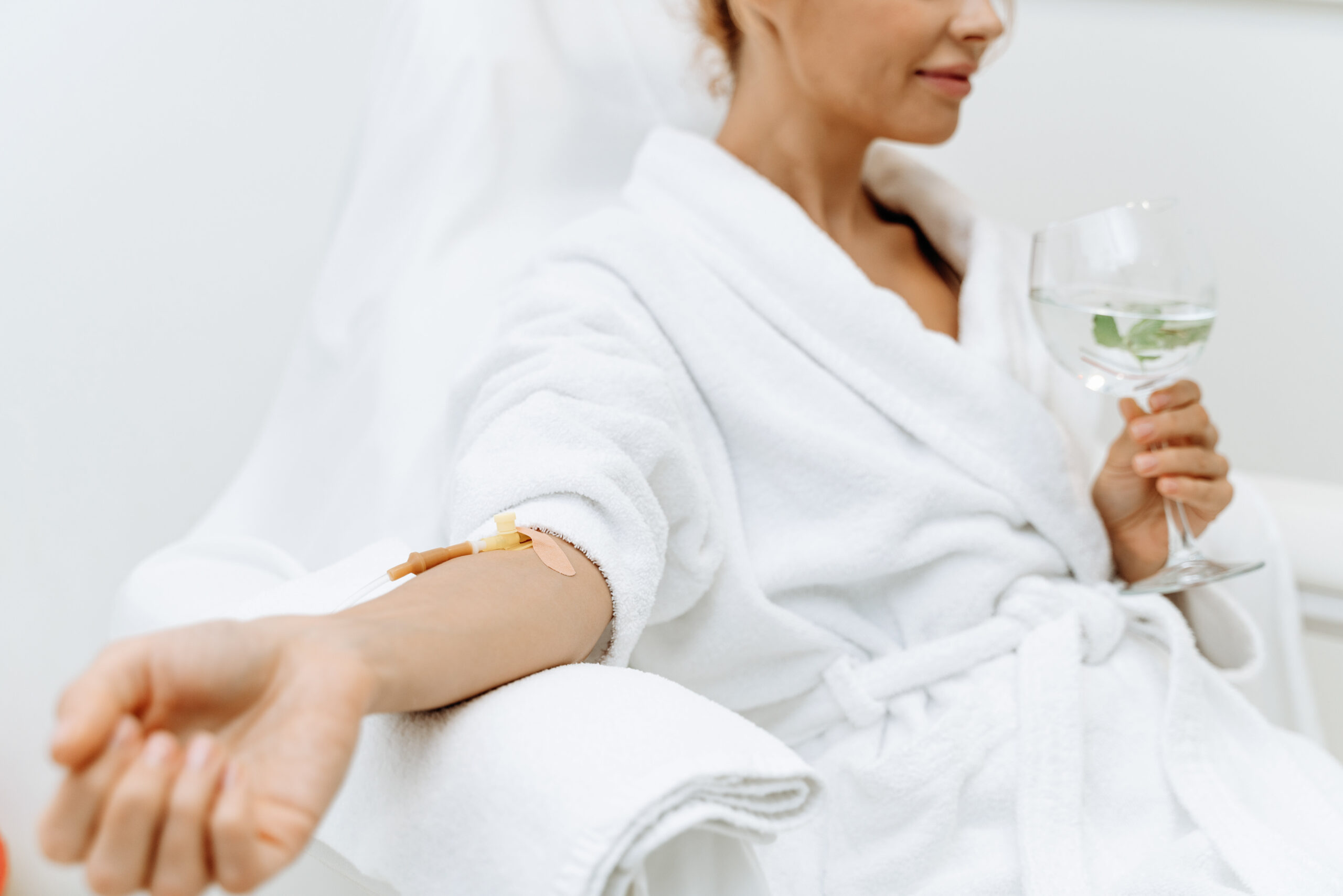 Patient with IV