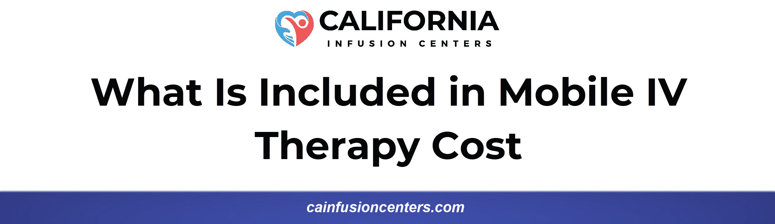 This section compares mobile IV therapy and in-clinic IV therapy, noting the formulations are the same and the primary difference is convenience and delivery method.