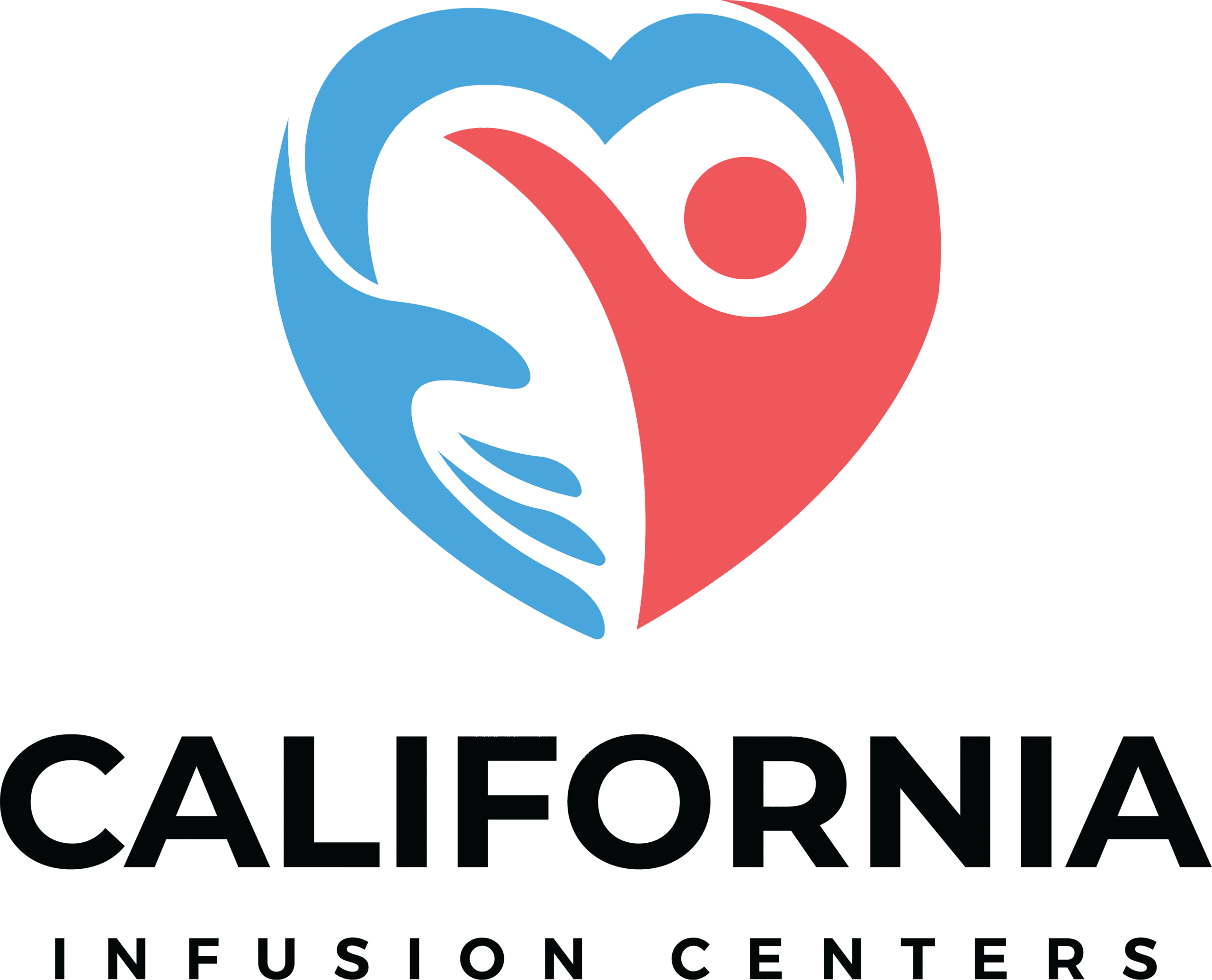 California Infusion Centers Logo Stacked PNG