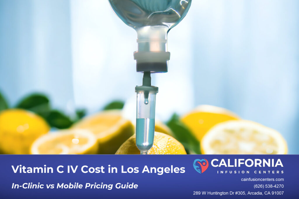 Cost for Vitamin C IV Therapy in Los Angeles
