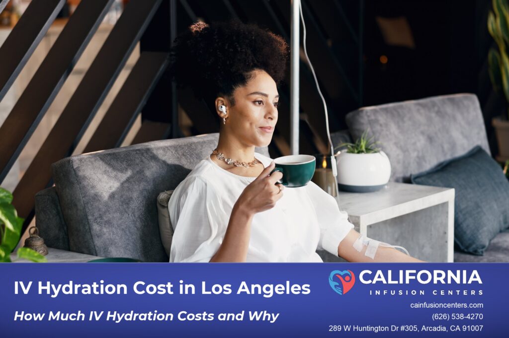 Cost for IV Hydration Therapy in Los Angeles